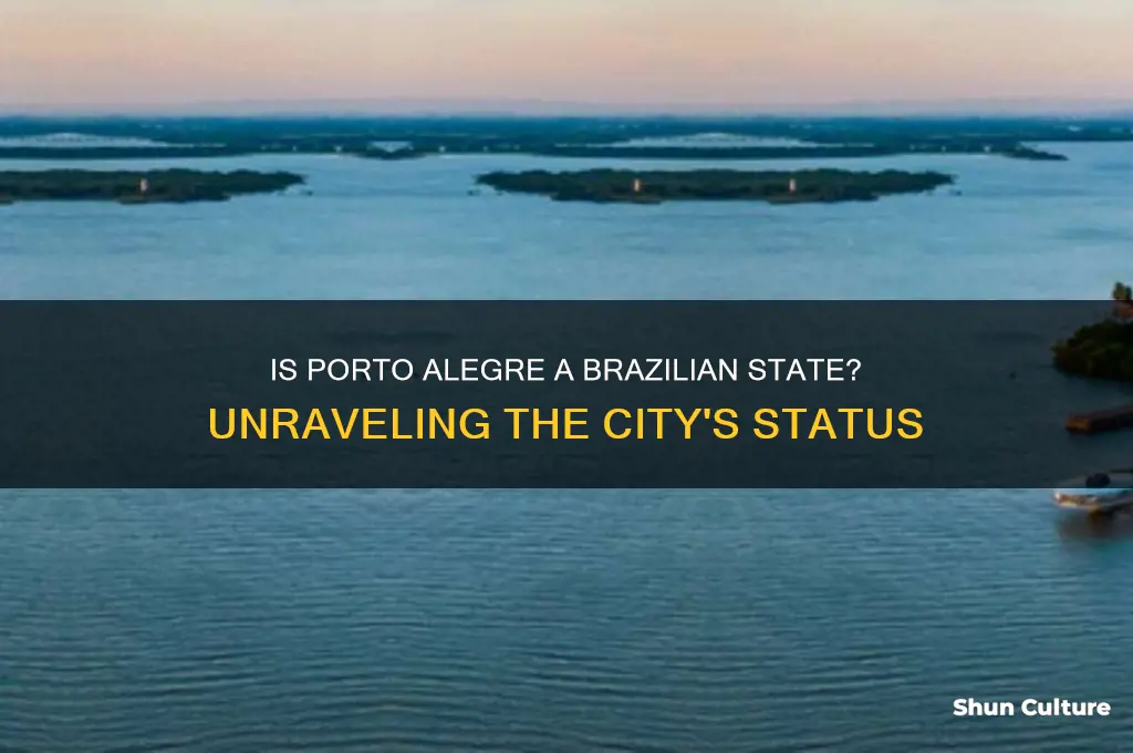 is porto alegre brazil a state