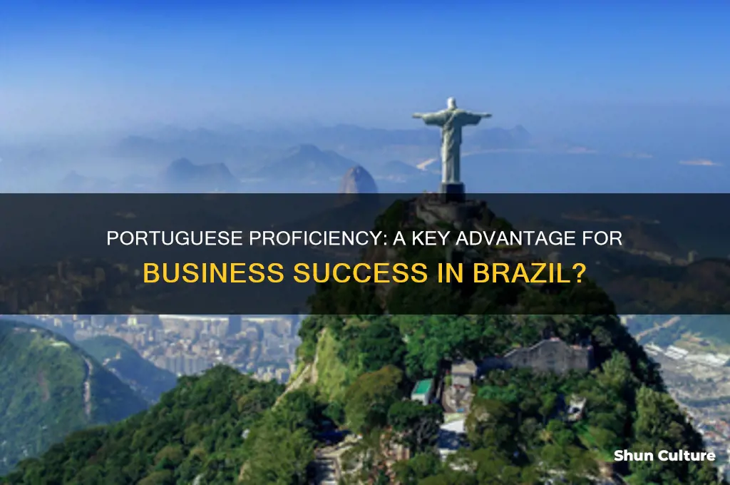 is portuguese a good language for brazil business