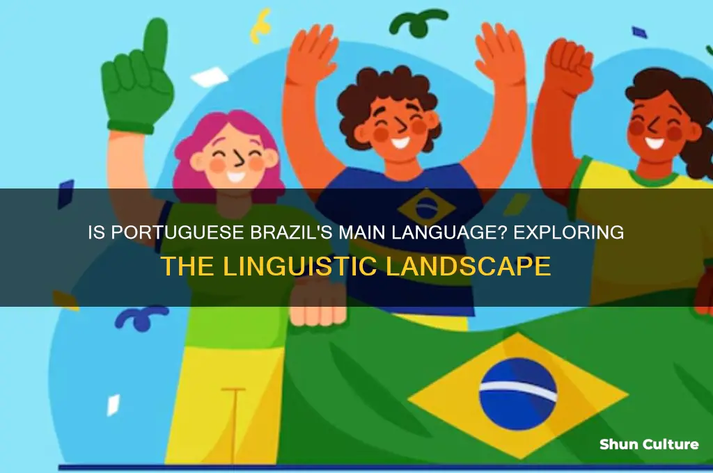 is portuguese brazils main language