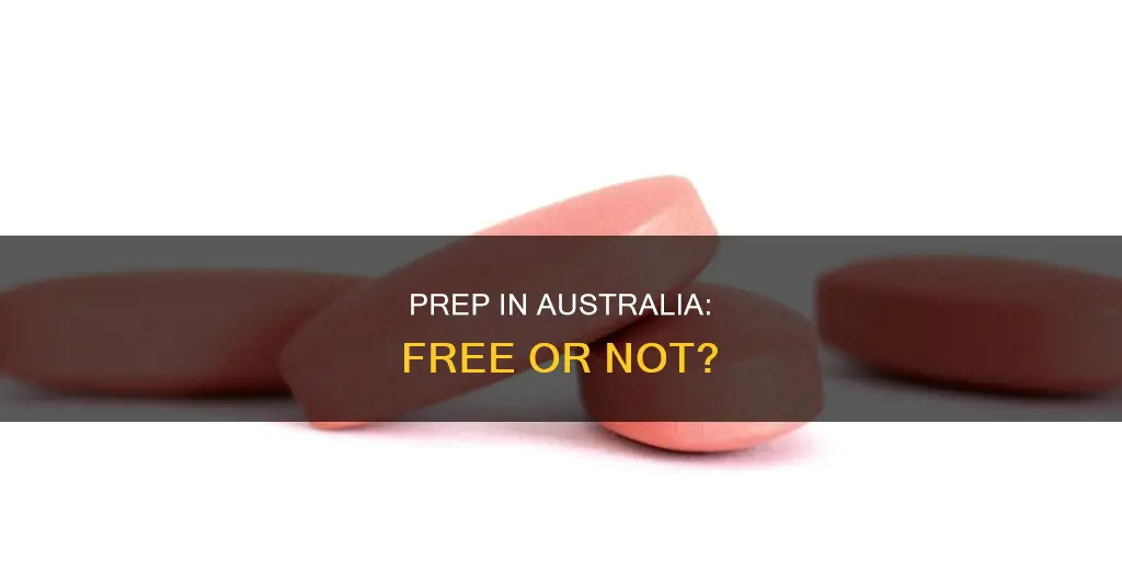 is prep free in australia