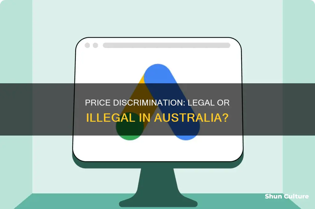 is price discrimination illegal in australia