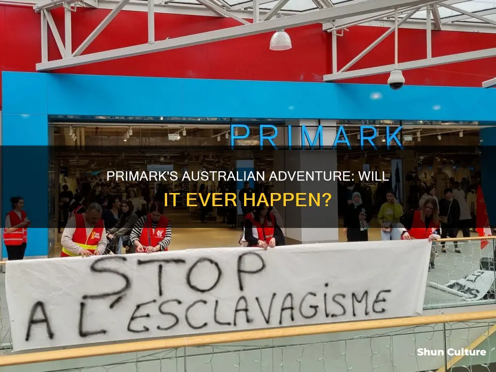 is primark coming to australia