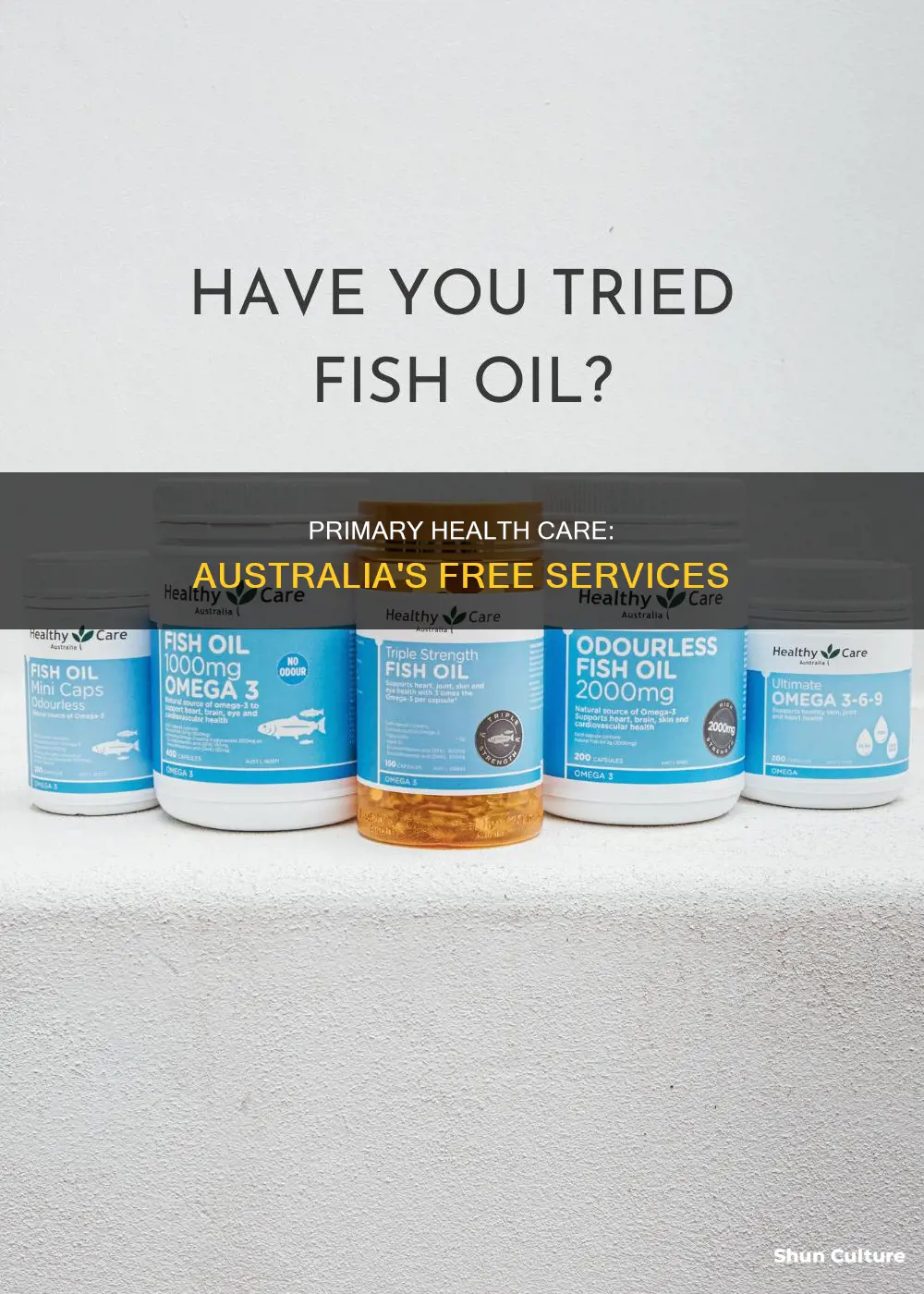 is primary health care free in australia