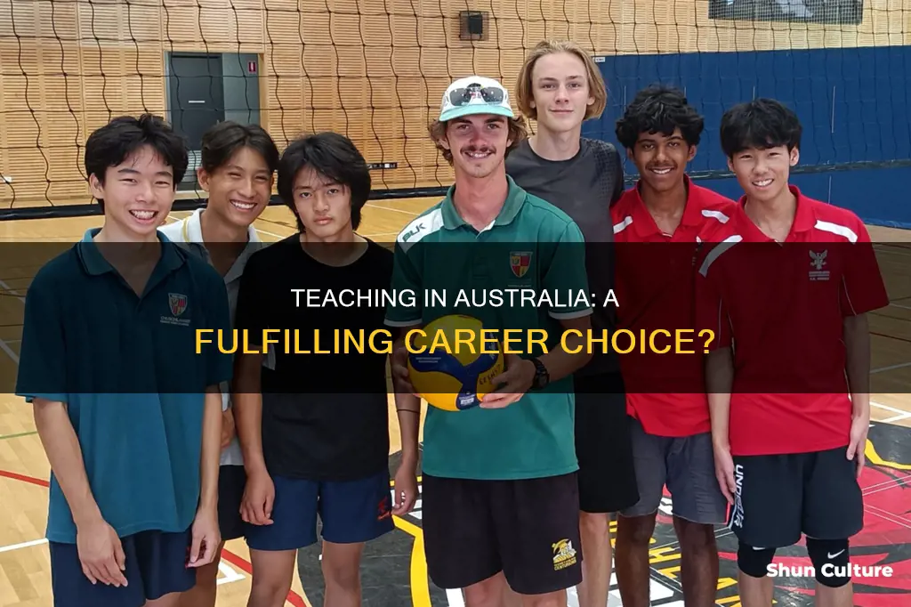 is primary teaching a good career in australia