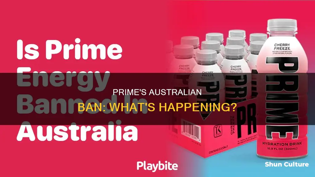 is prime banned in australia
