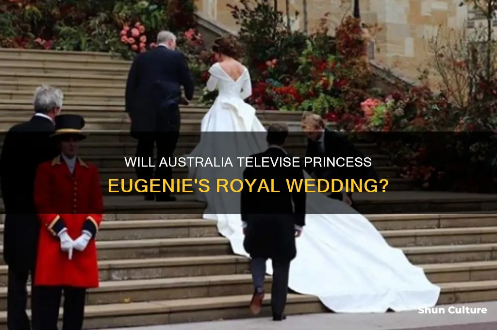 is princess eugenie wedding going to be televised in australia