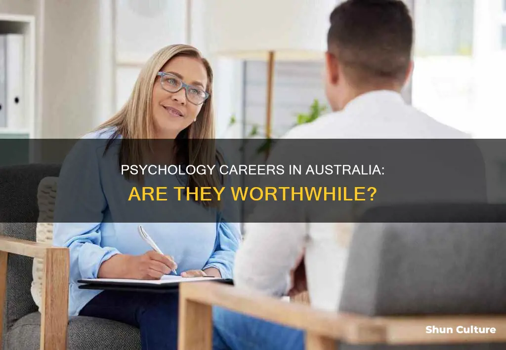 is psychology a good career in australia