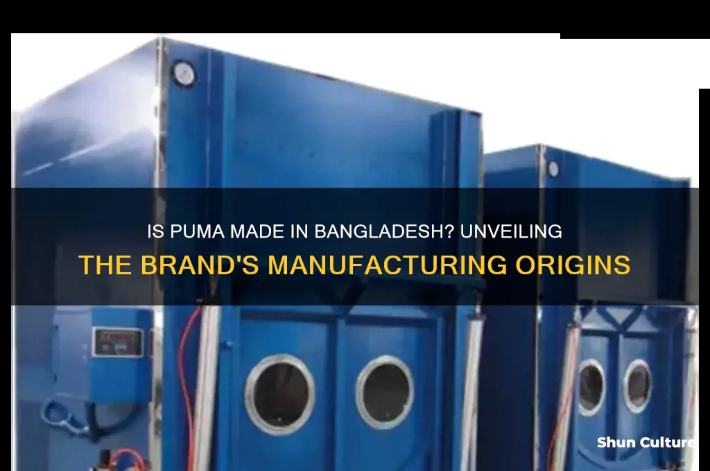 is puma made in bangladesh