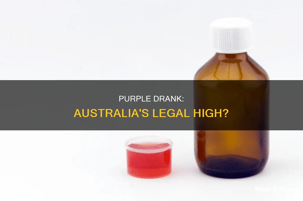 is purple drank illegal in australia