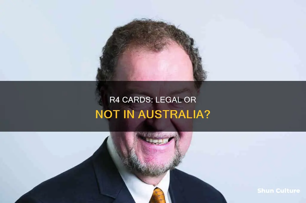is r4 illegal in australia