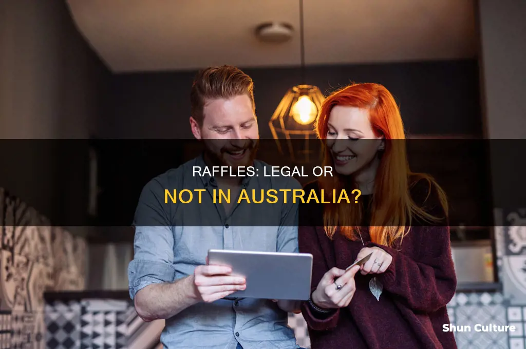 is raffle illegal in australia