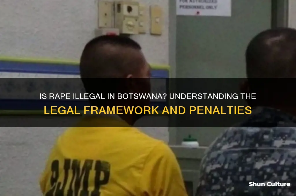 is rape illegal in botswana