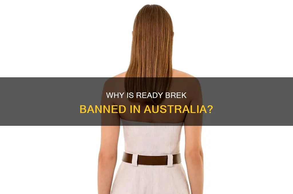 is ready brek illegal in australia