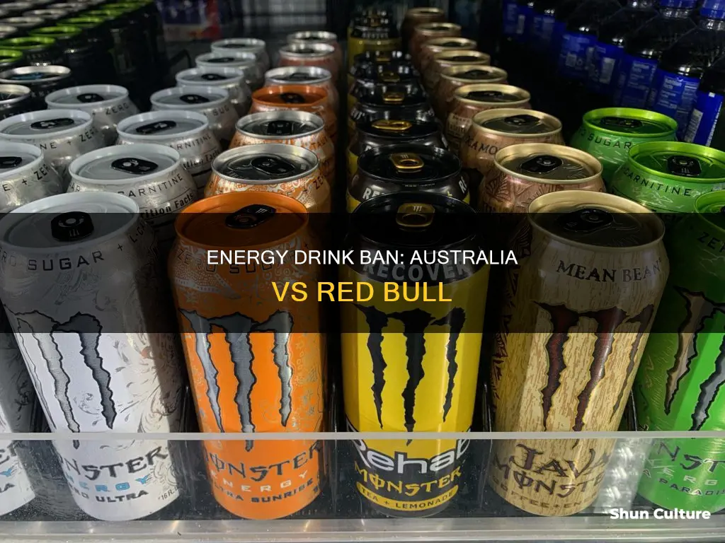 is red bull banned in australia