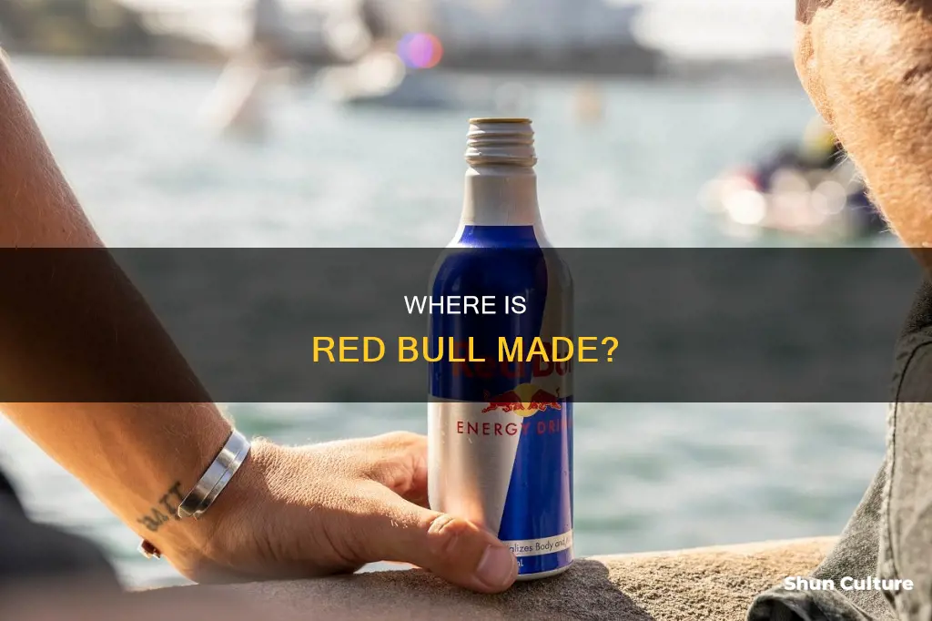 is red bull made in australia