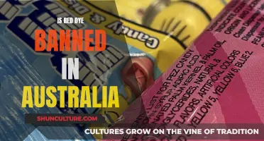 Why is Red Dye Banned in Australia?