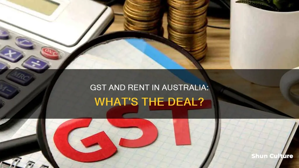 is rent gst free in australia