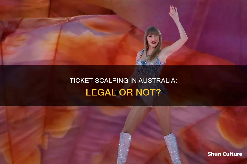 is reselling tickets illegal in australia