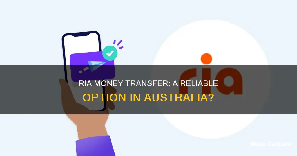 is ria money transfer in australia