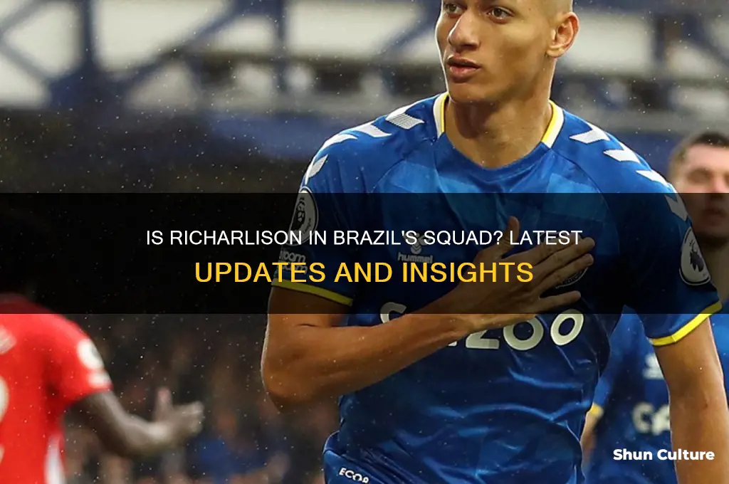 is richarlison in brazil squad