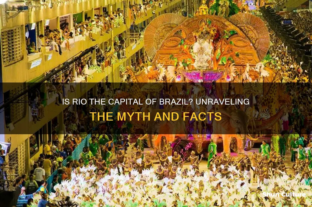 is rio the capital of brazil
