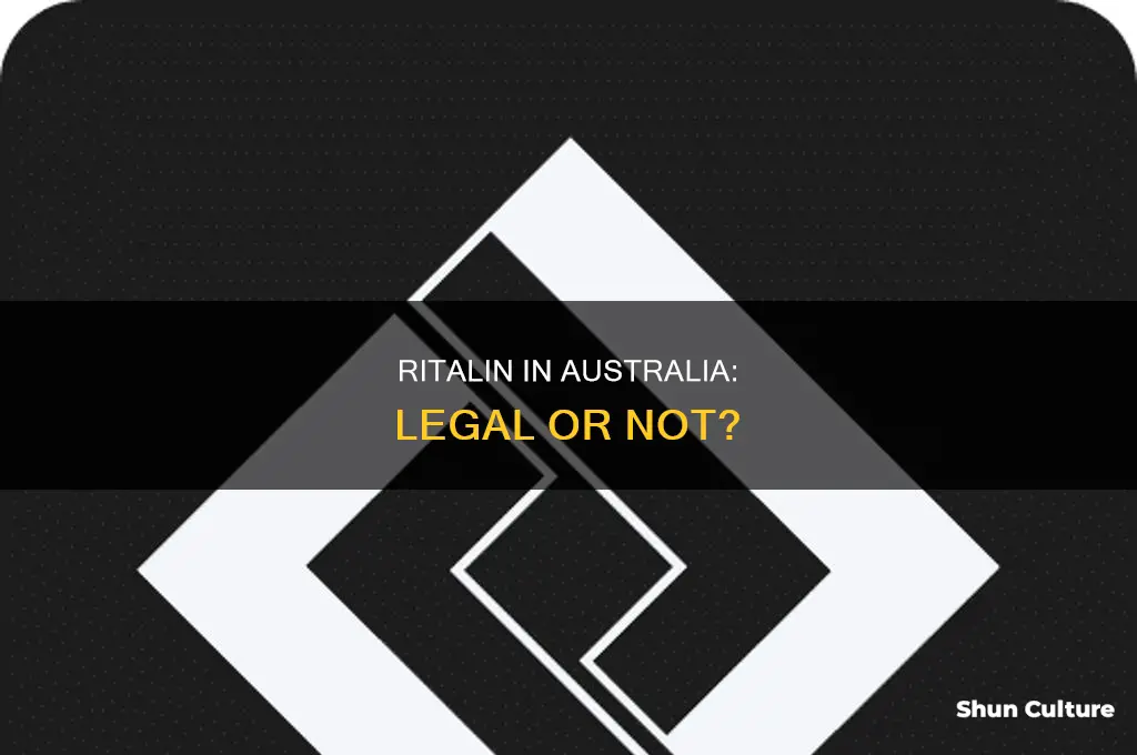 is ritalin illegal in australia
