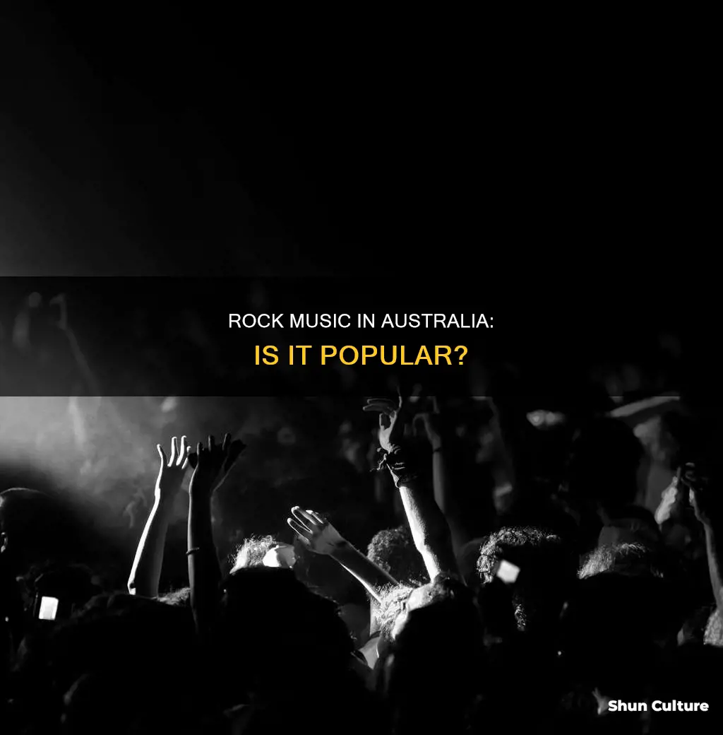 is rock popular in australia