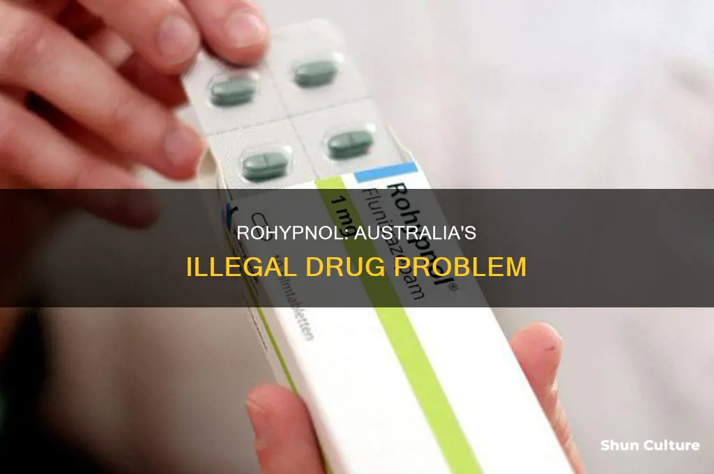 is rohypnol illegal in australia