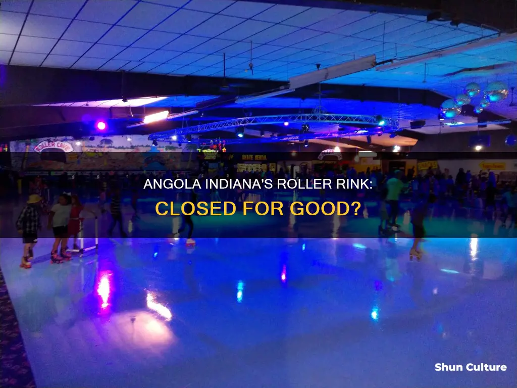 is roller rink in angola indiana closed