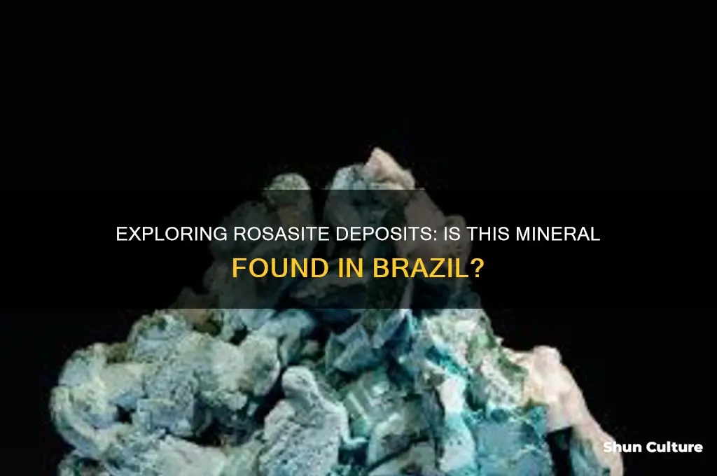 is rosasite found in brazil