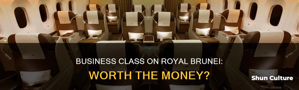 is royal brunei business class good