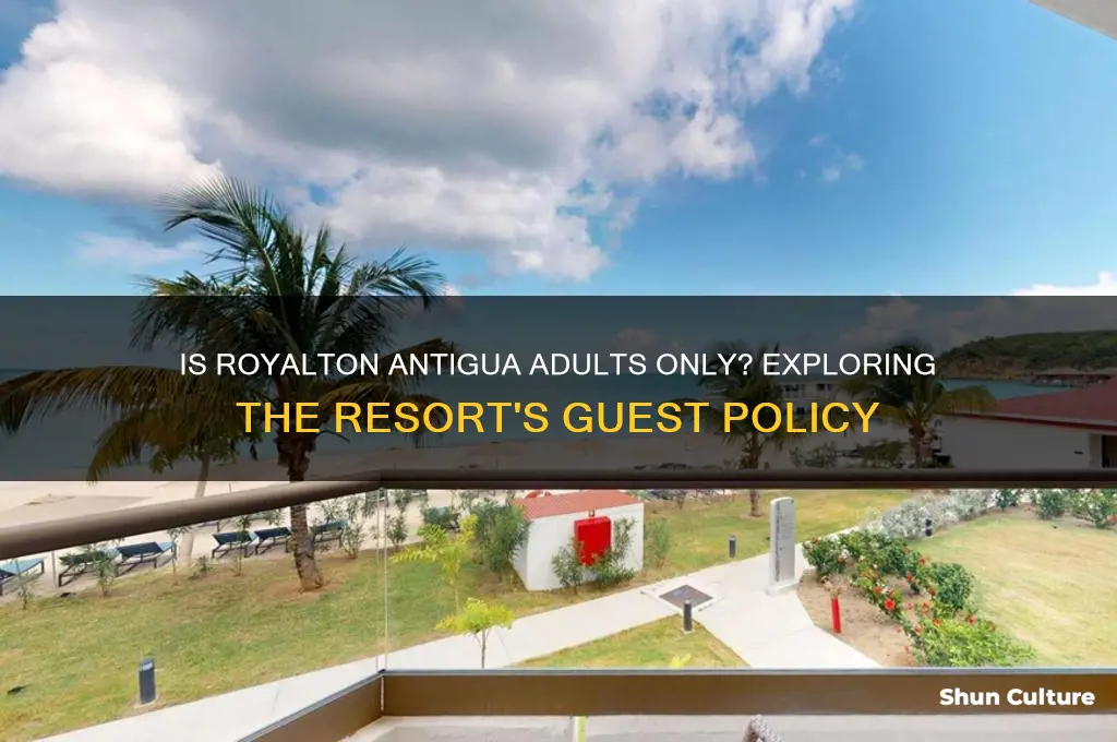 is royalton antigua adults only