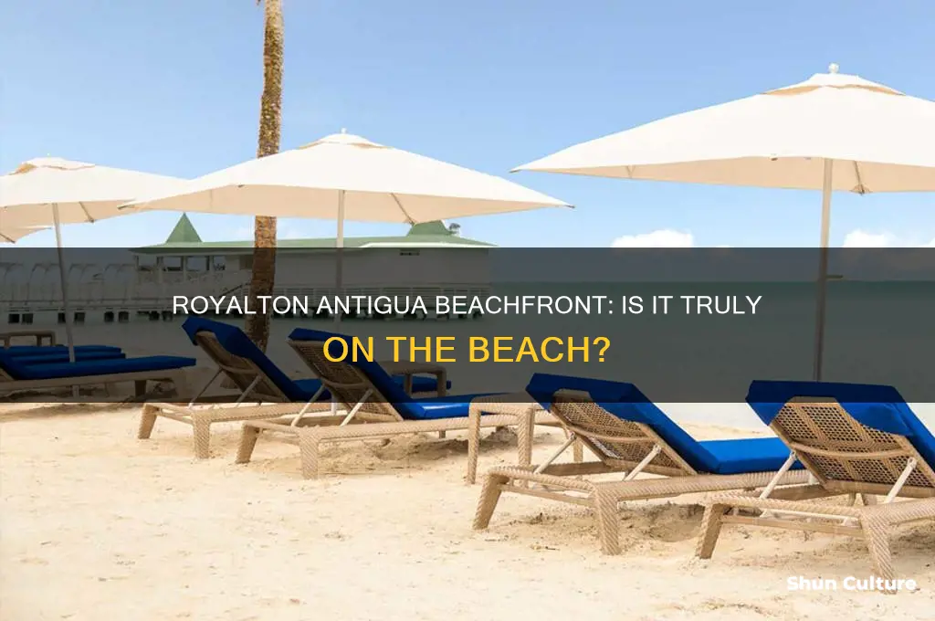 is royalton antigua on the beach