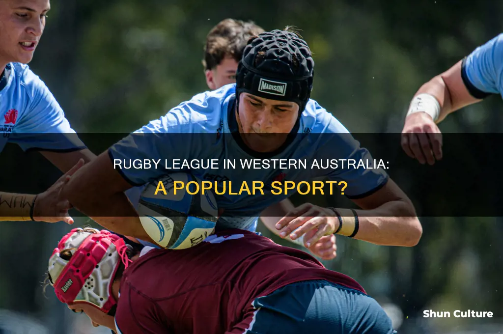 is rugby league popular in western australia