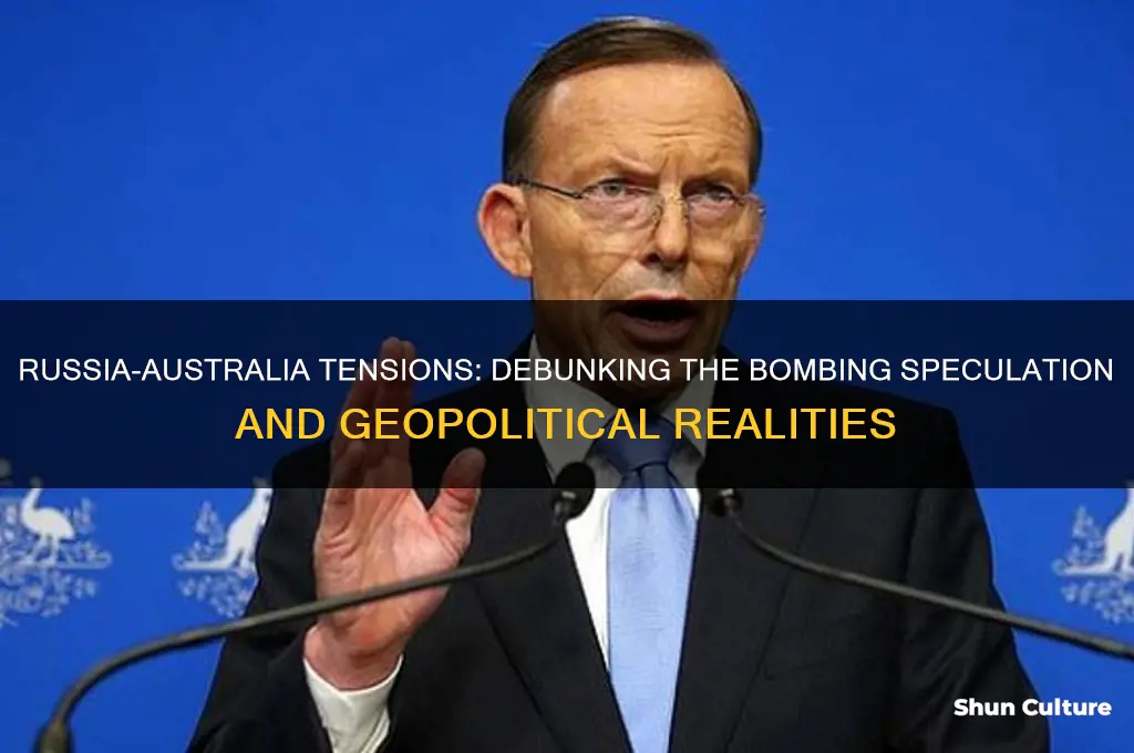 is russia going to bomb australia