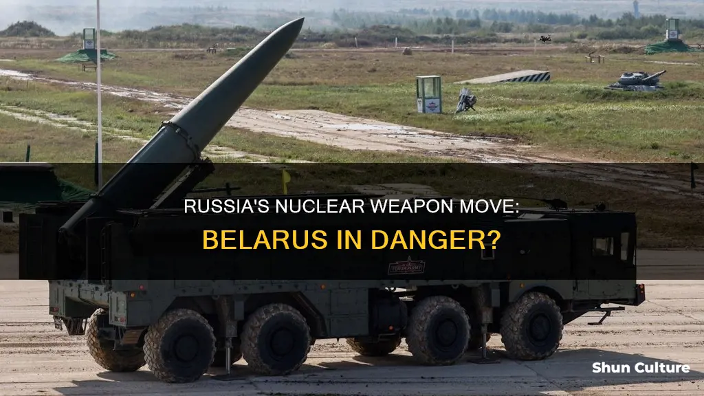 is russia moving nuclear weapons to belarus