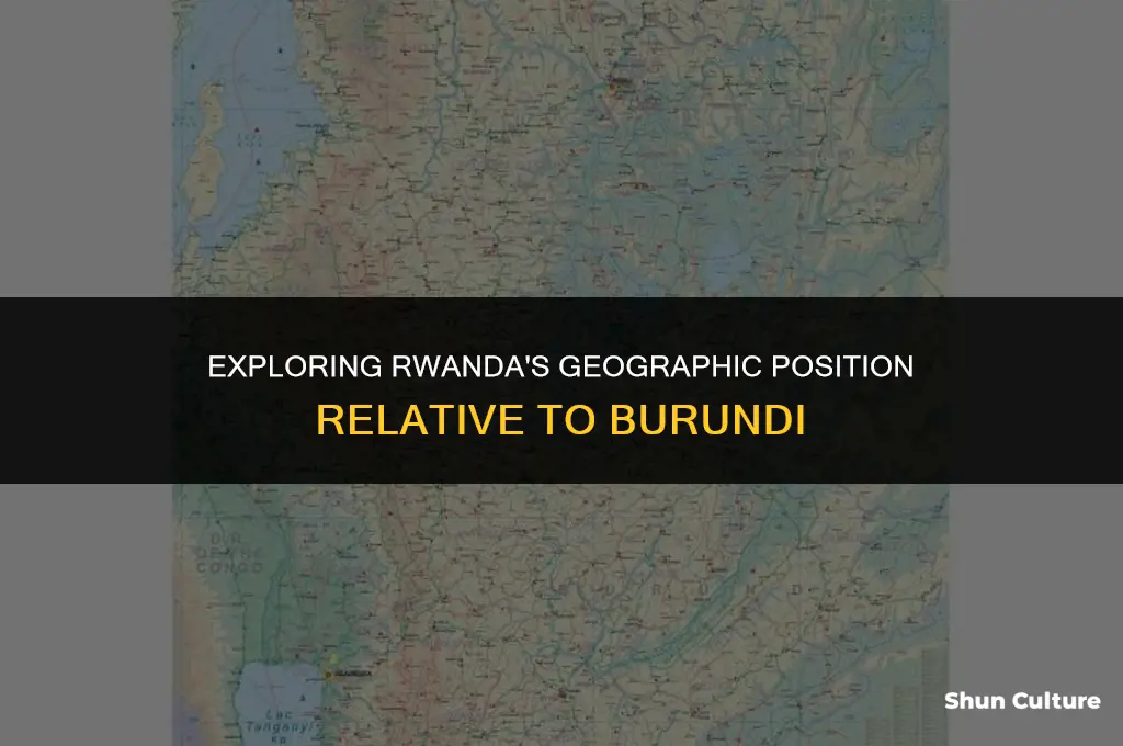is rwanda north of burundi