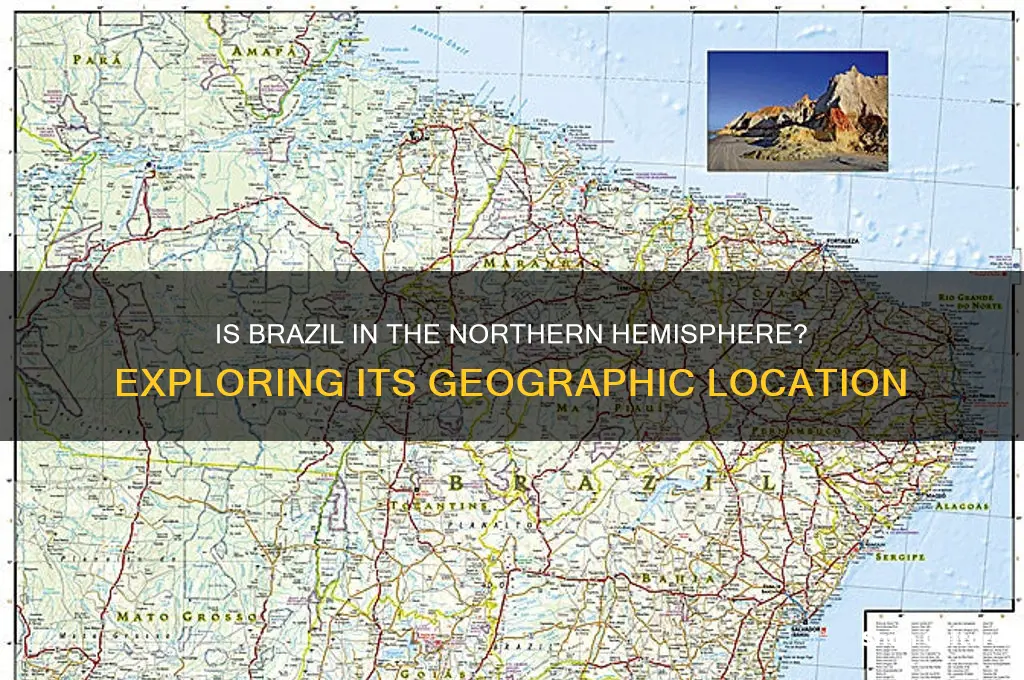 is s brazil in northern hemisphere