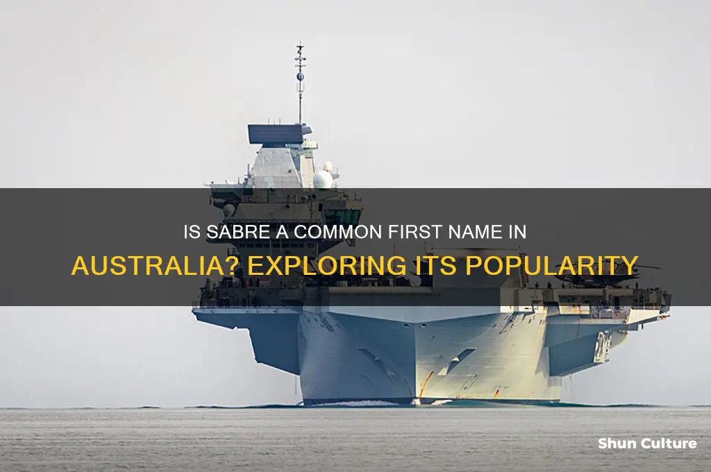 is sabre a first name in australia