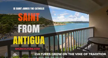 Is Saint James the Catholic Patron Saint of Antigua?