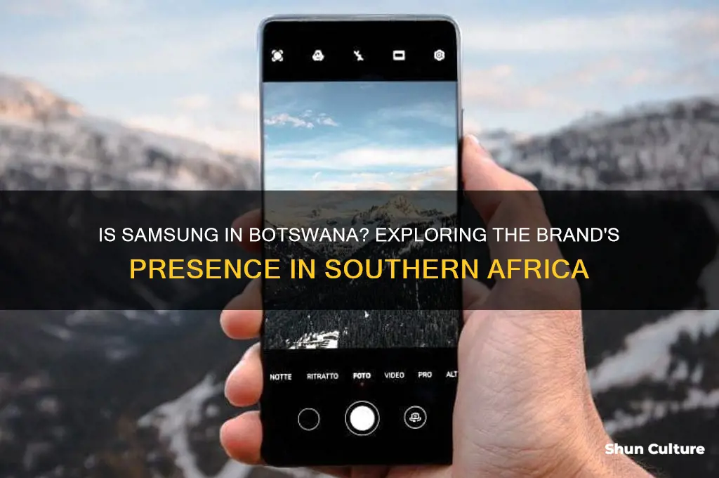 is samsung in botswana