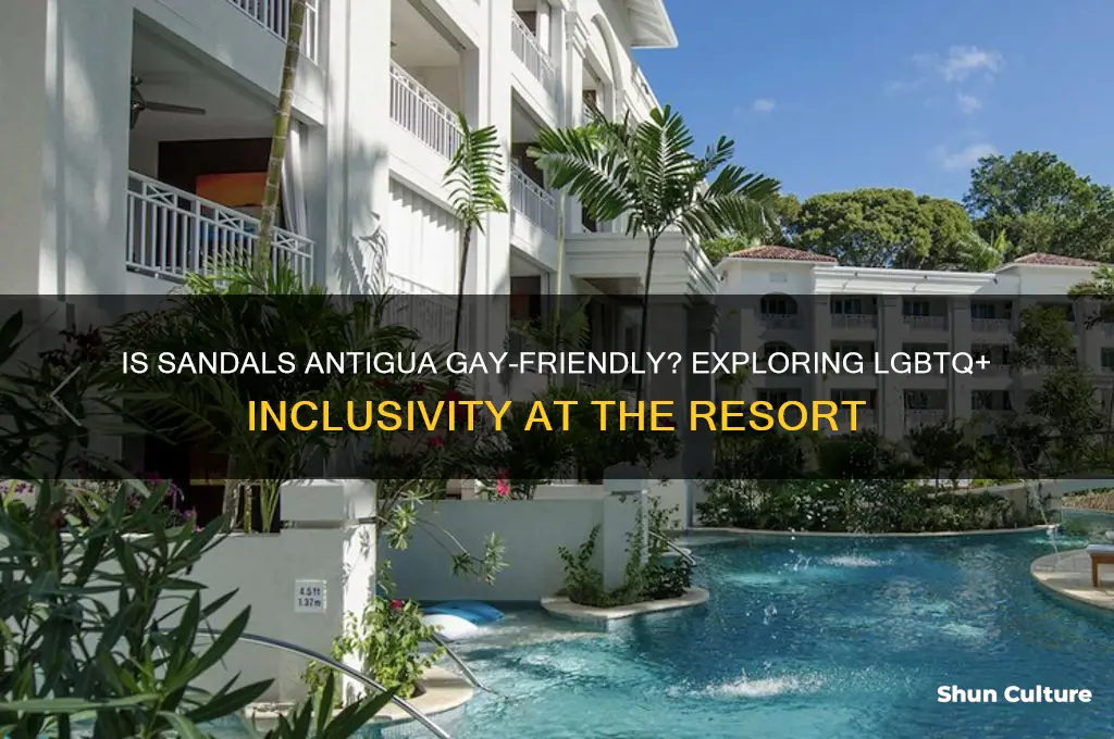 is sandals antigua gay friendly