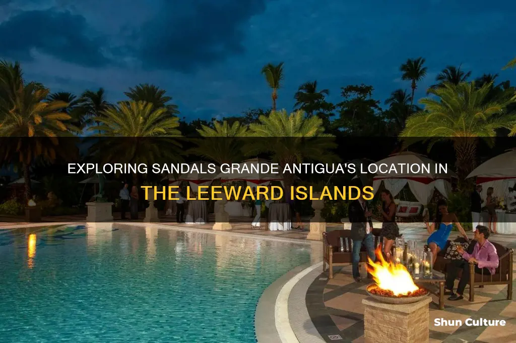 is sandals grande antigua in the leeward islands