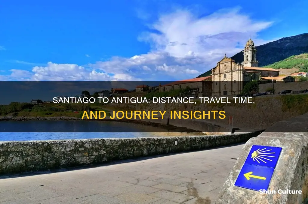 is santiago far from antigua
