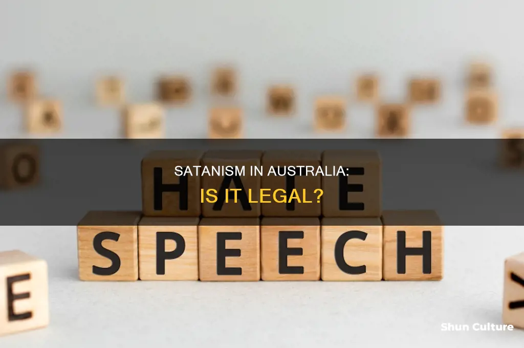 is satanism illegal in australia