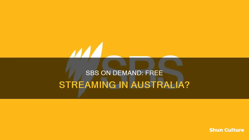is sbs on demand free in australia