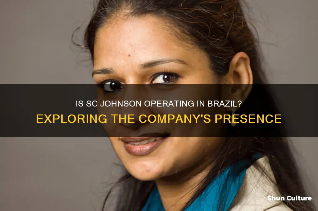 is sc johnson in brazil