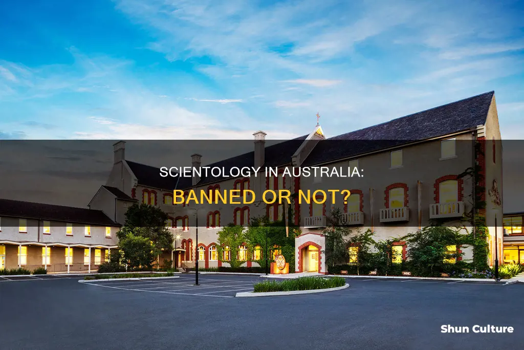 is scientology banned in australia