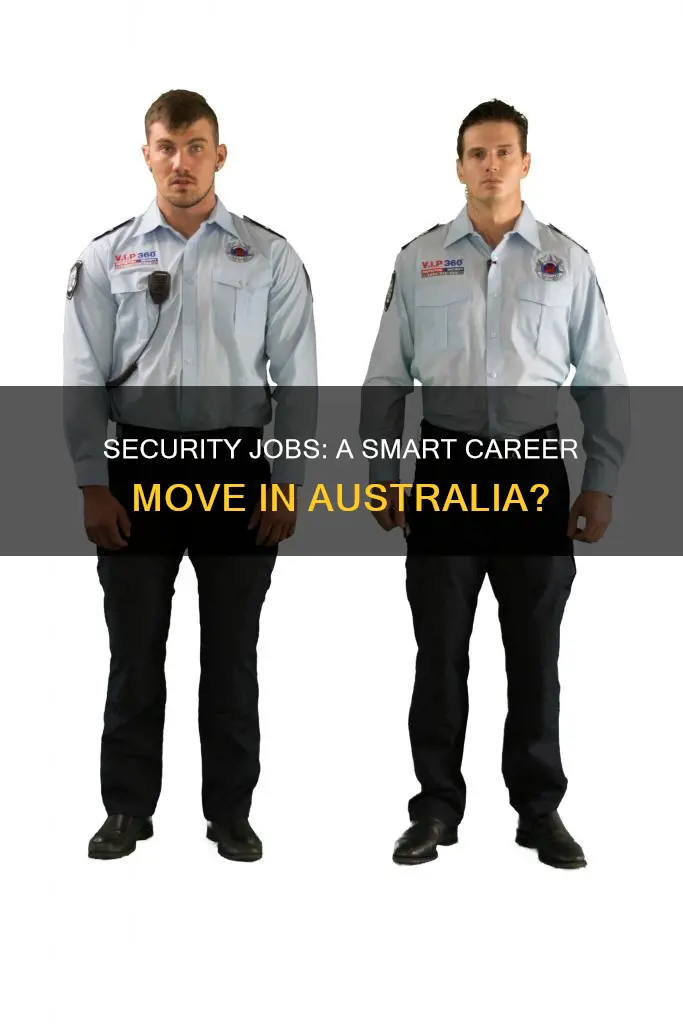 is security a good job australia