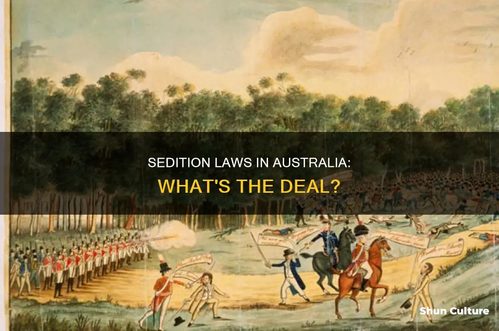 is sedition illegal in australia